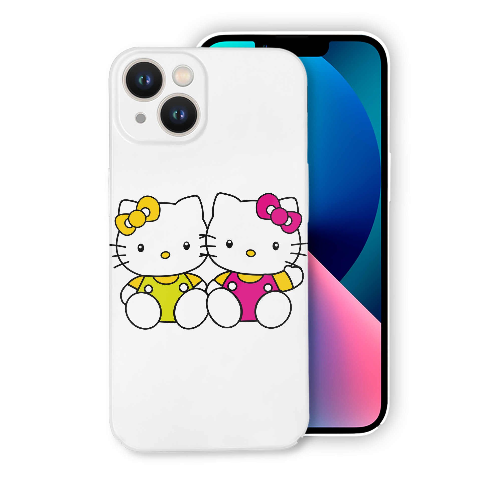 （画像用） Hello Kitty ハローキティ 【iPhone 14シリーズ対応】ハードケース